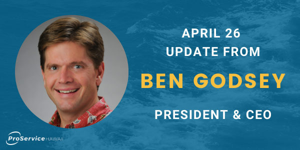 Update from Ben Godsey: Planning Forward