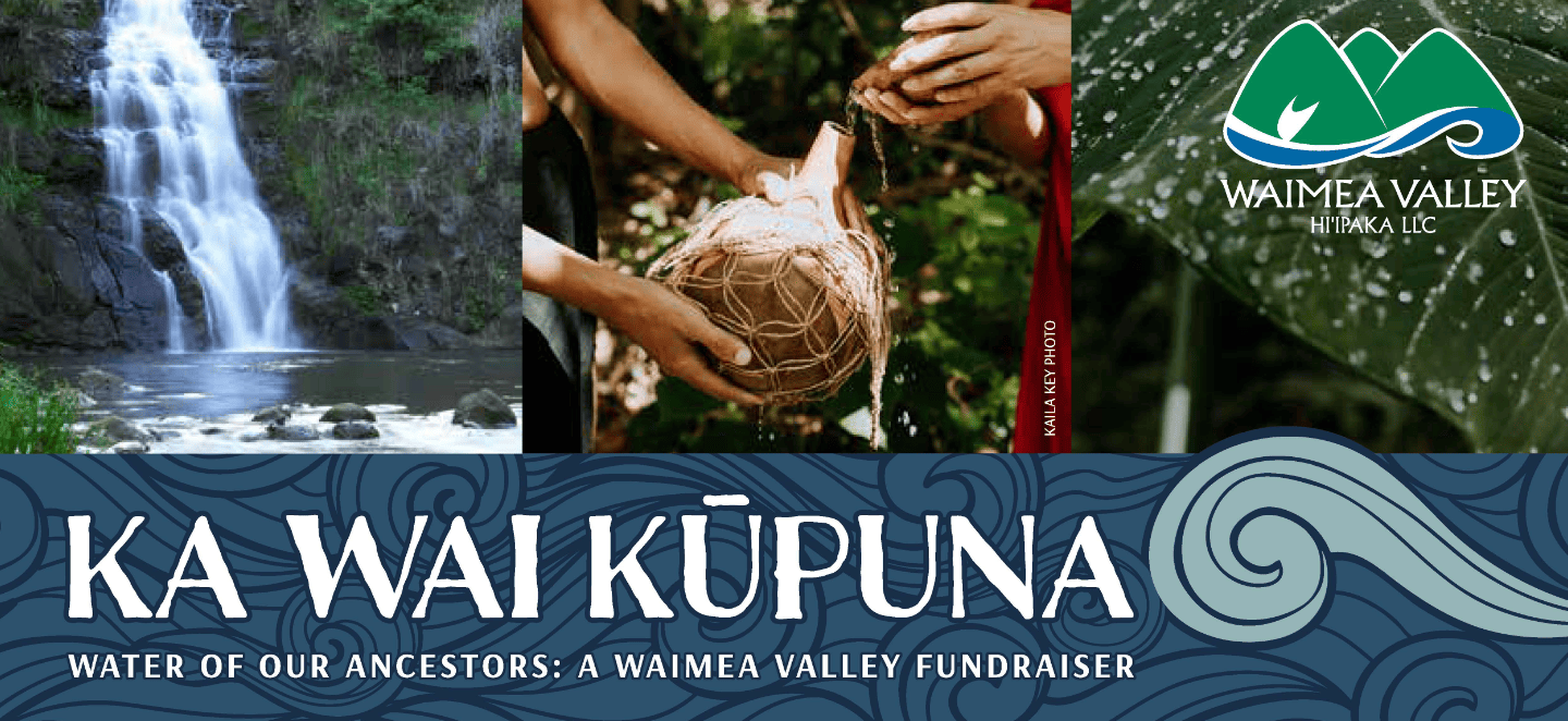 Waimea Valley Ka Ho'omaka: Ka Wai Kapuna Fundraiser