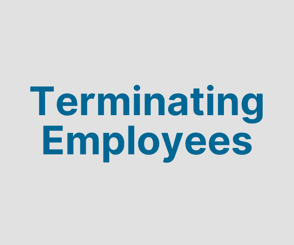 Terminating Employees