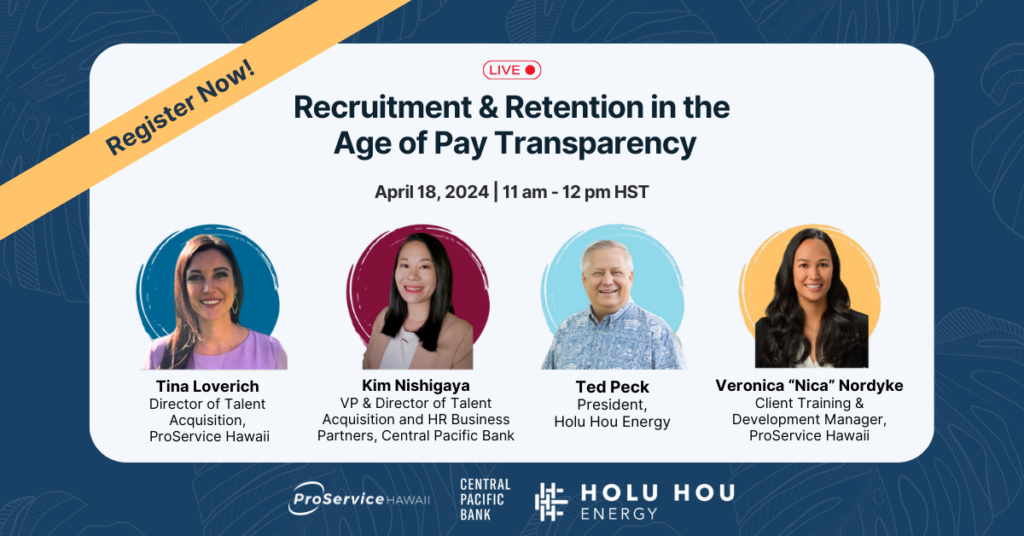 Recruitment and Retention in the Age of Pay Transparency