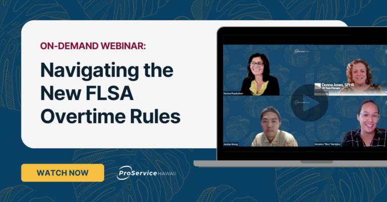 Navigating the New FLSA Overtime Rules