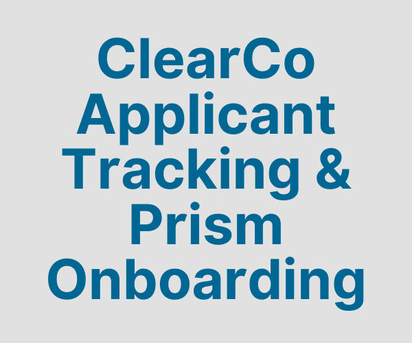 Clearco Logo Raleigh Software Development ClearCo Applicant Tracking & Prism Onboarding - ProService Hawaii