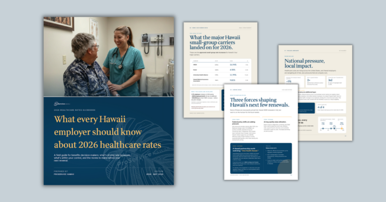 What Every Hawaii Employer Should Know About 2026 Healthcare Rates