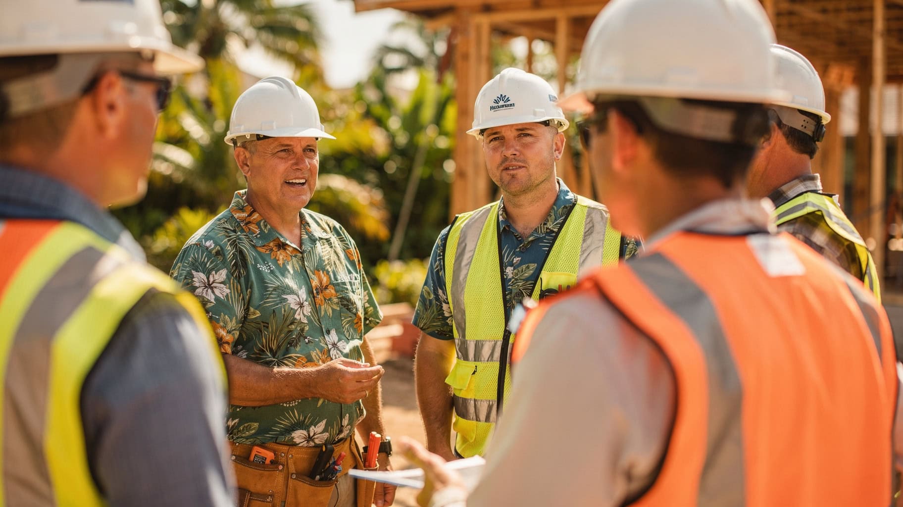 Construction PEO in Hawaii: What Employers Should Know — Hawaii construction trades workers on a jobsite